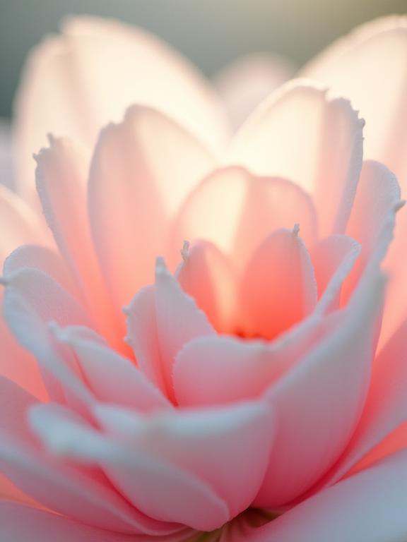 花びらの繊細な質感を捉えたクローズアップ写真