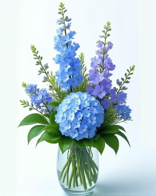 初夏のアレンジメント「翠雨」